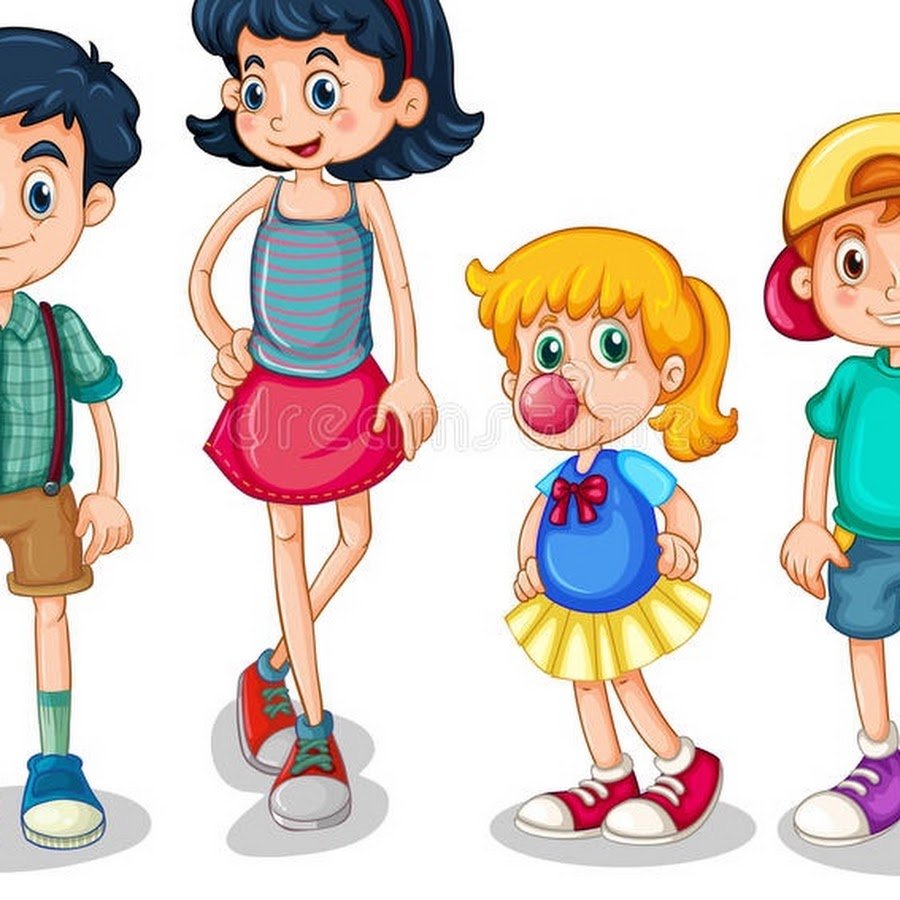 Два мальчика идут в школу