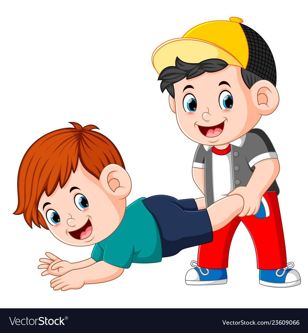 Младший брат для детей мультяшная