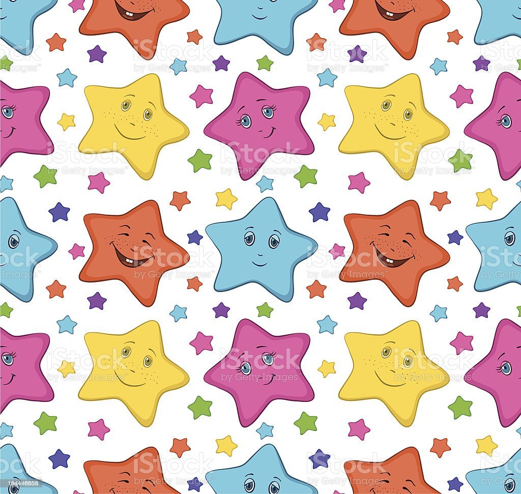 Звездочка для детей цветная