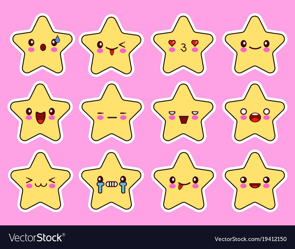 Разноцветные звезды