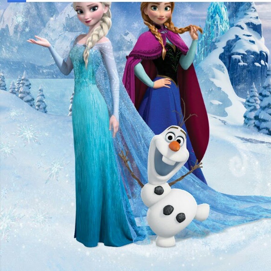Олаф и Холодное приключение Эльза и Анна