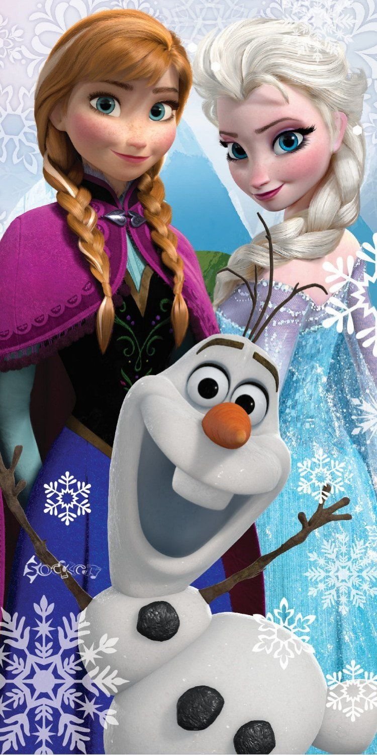 Эльза, Эльза и Анна, и Олаф.