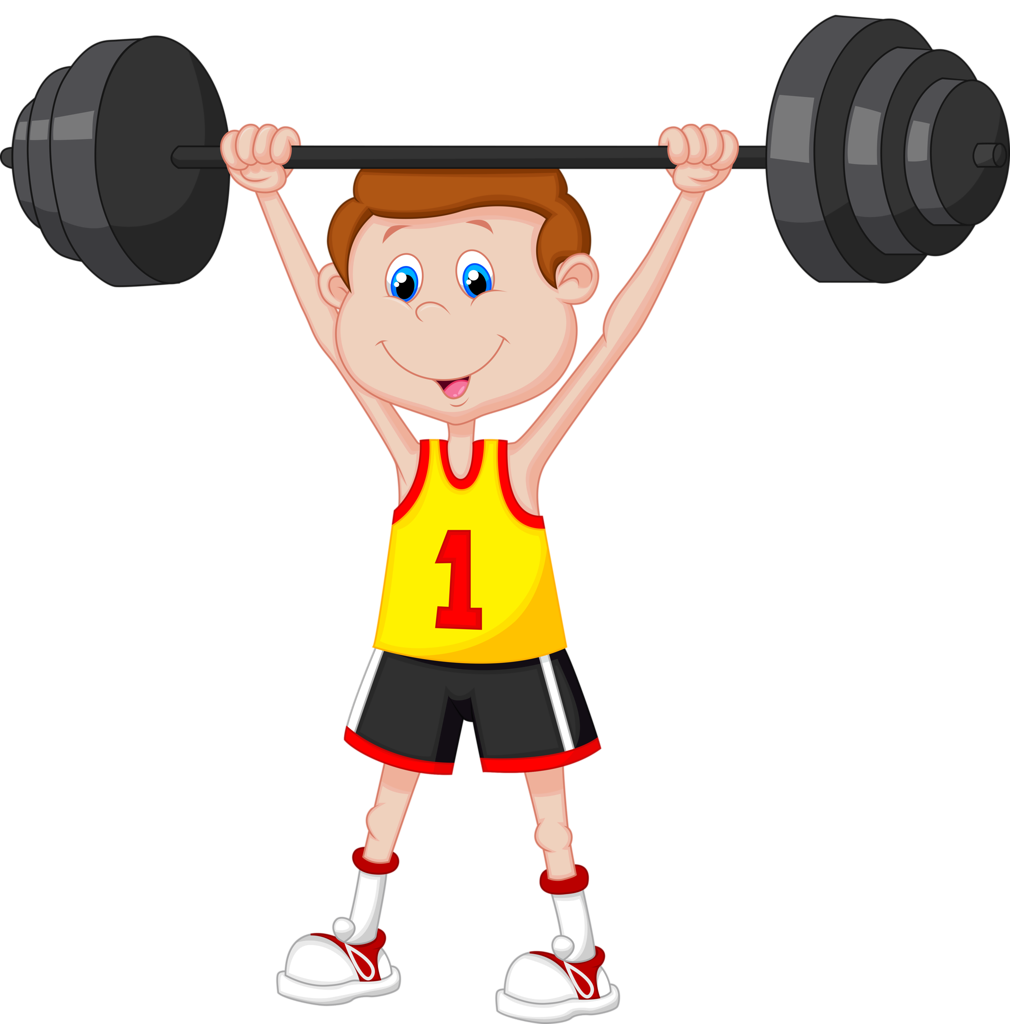 Спортсмен мультяшный