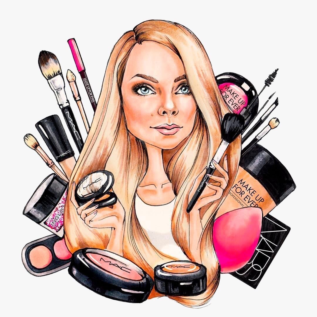 Визажист мультяшный