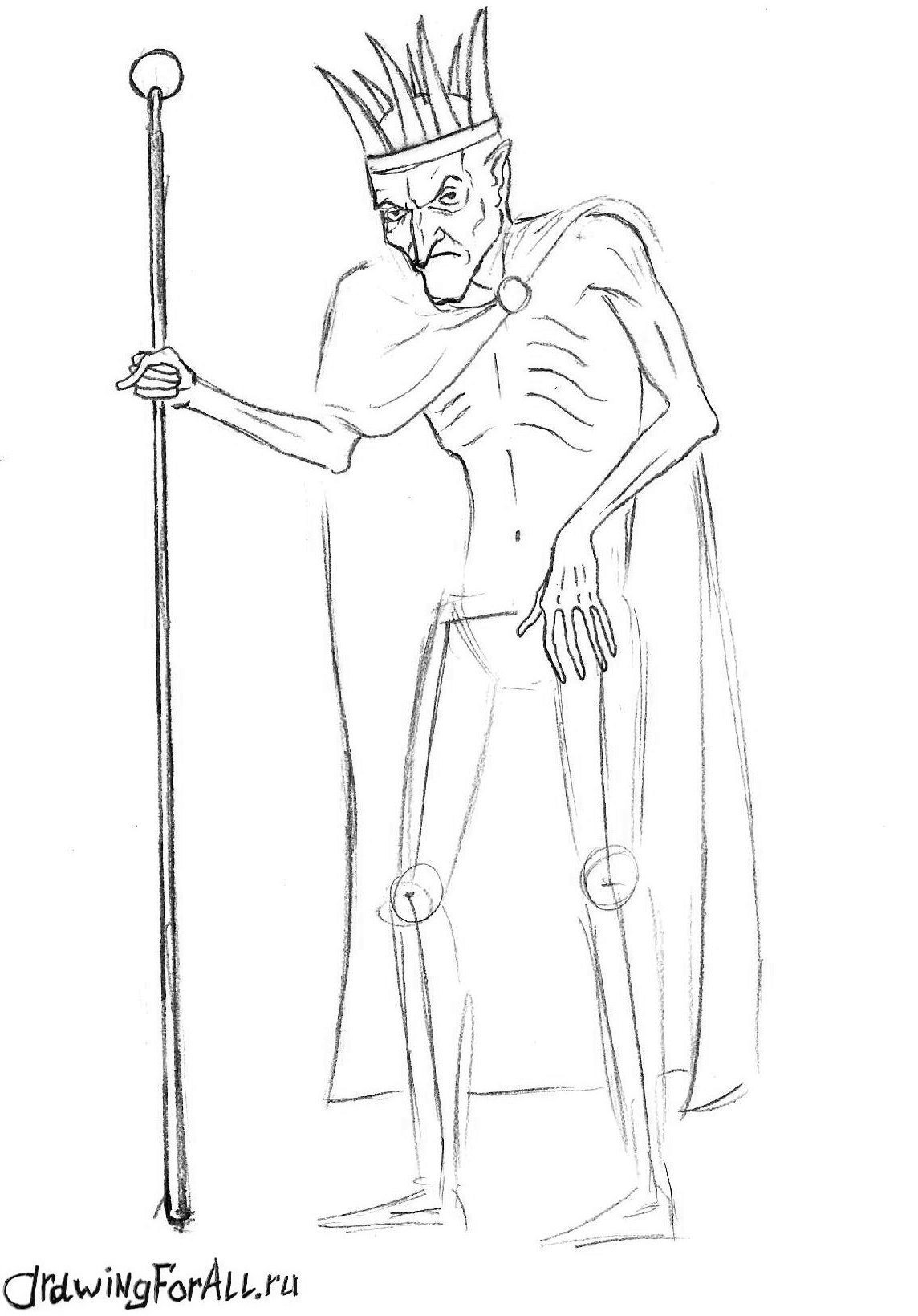 Баба Яга Кощей Кикимора Леший