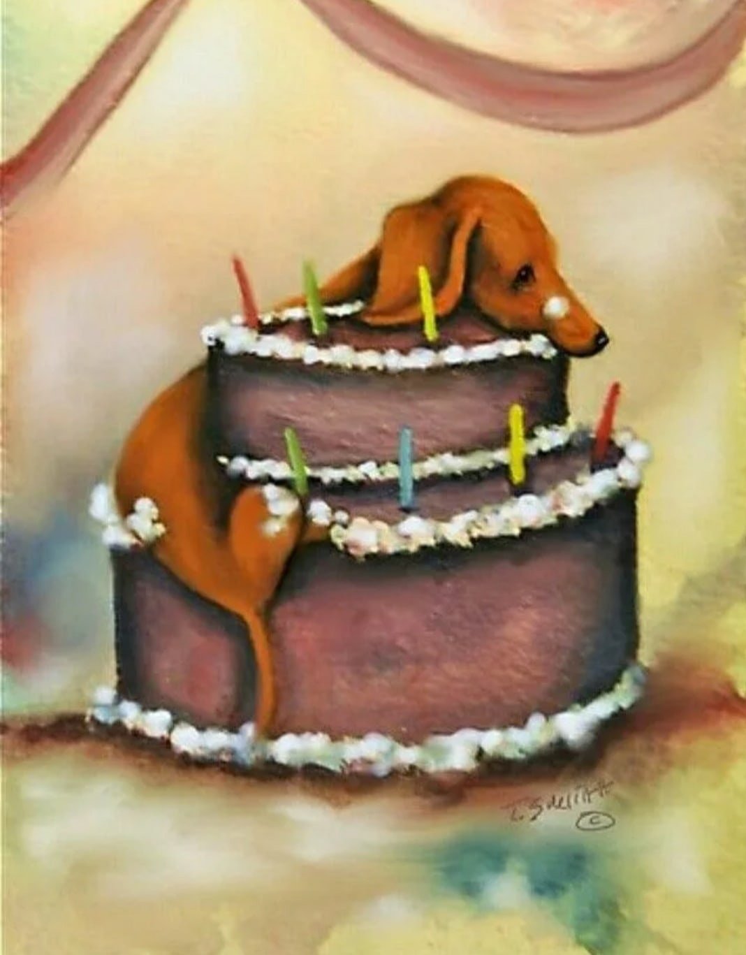 С днем рождения такса