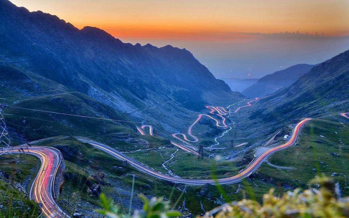 Дорога в Румынии Трансфагараш