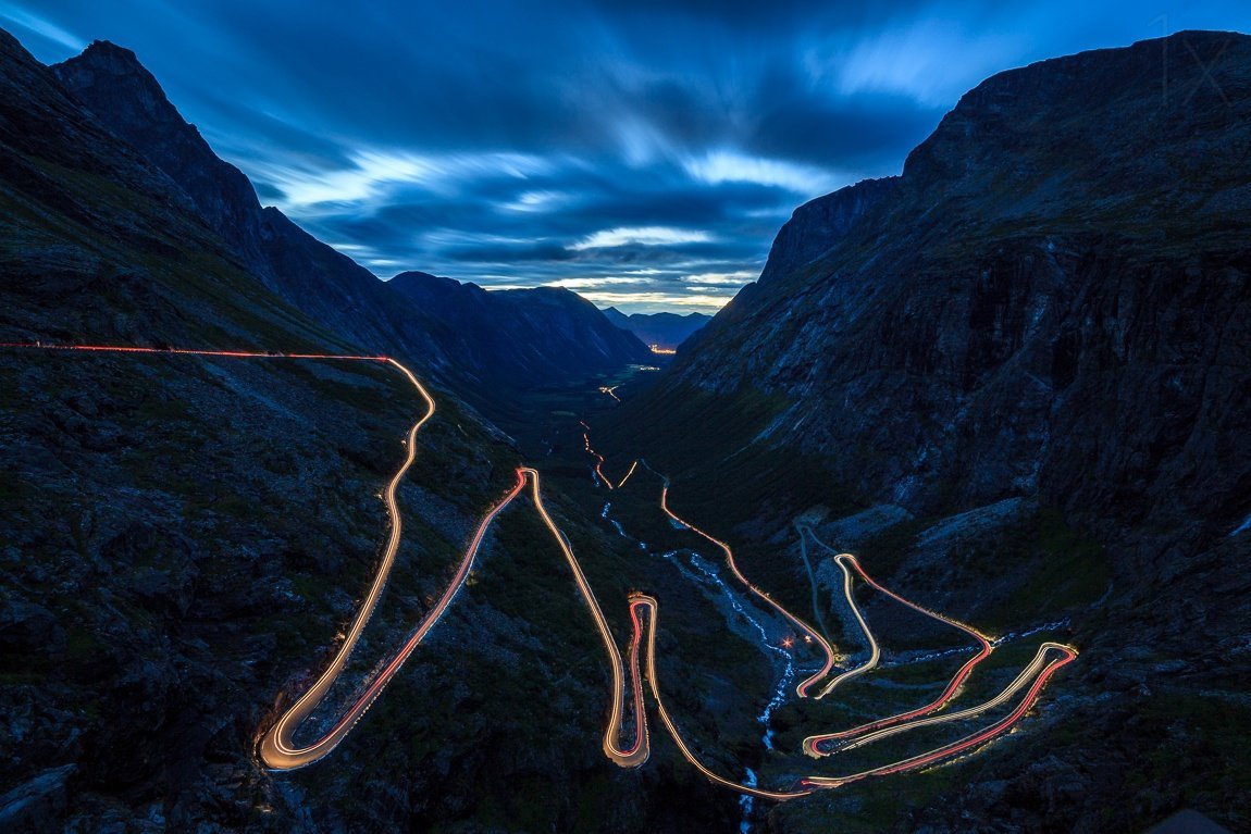 Серпантин в Абхазии