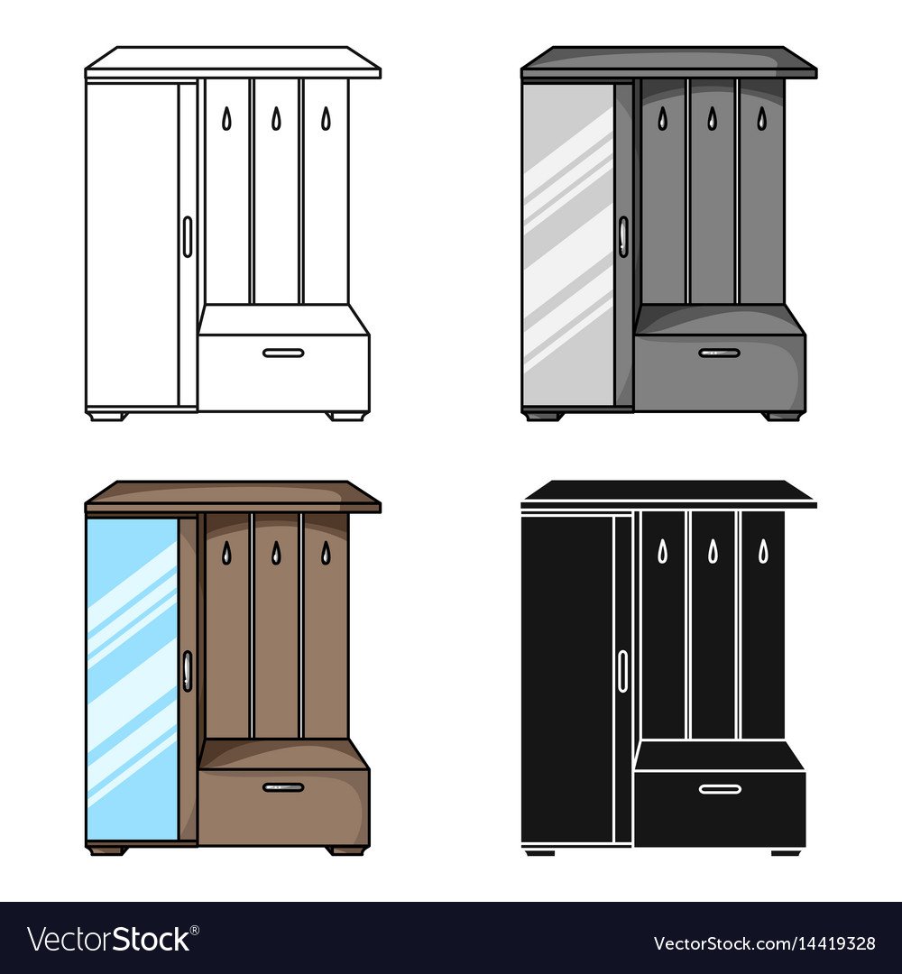 Мебель для прихожей пиктограмма