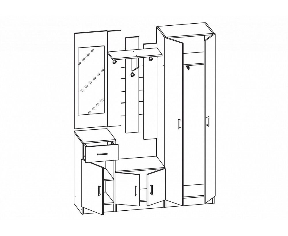 Прихожая Виола Ольмеко
