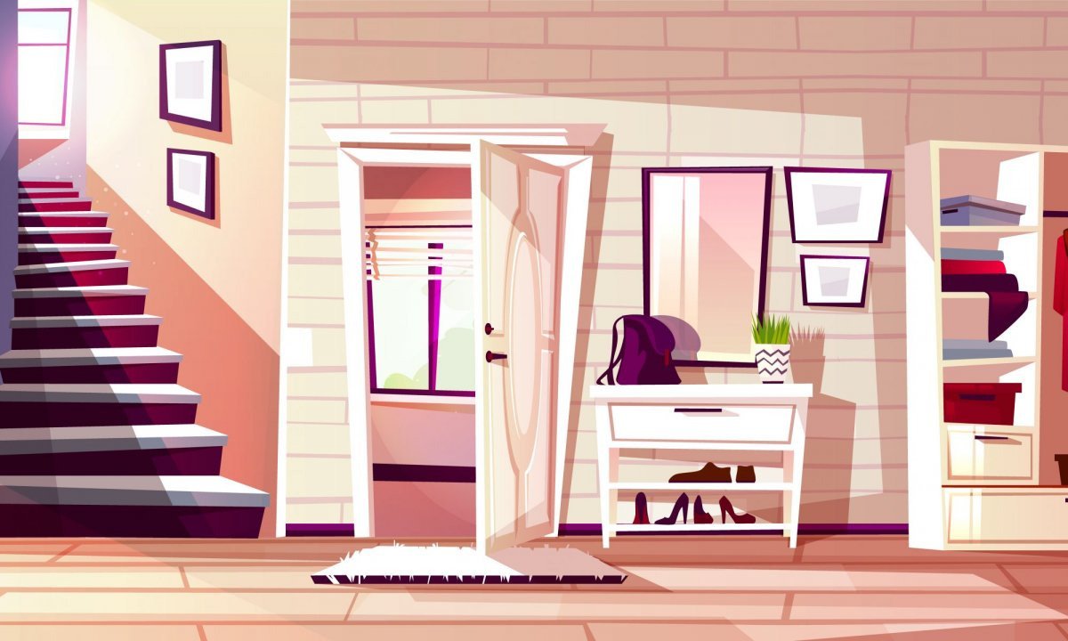 Прихожая аниме