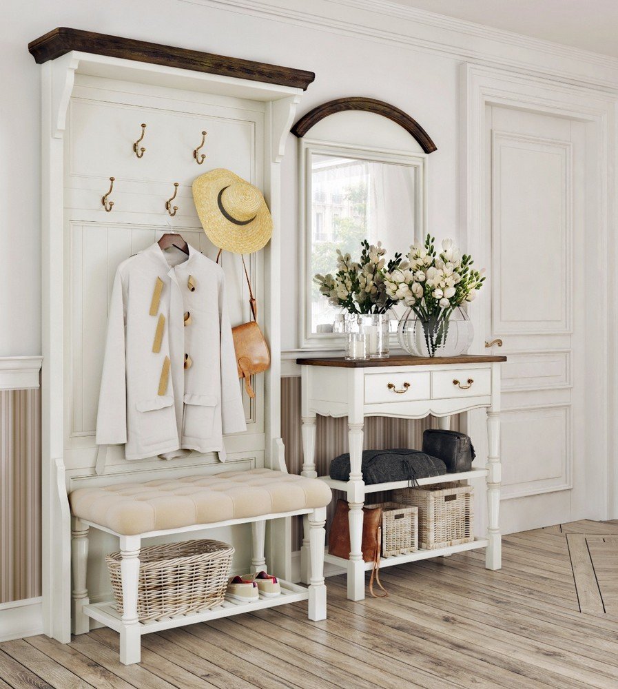 Прихожая в стиле Прованс икеа