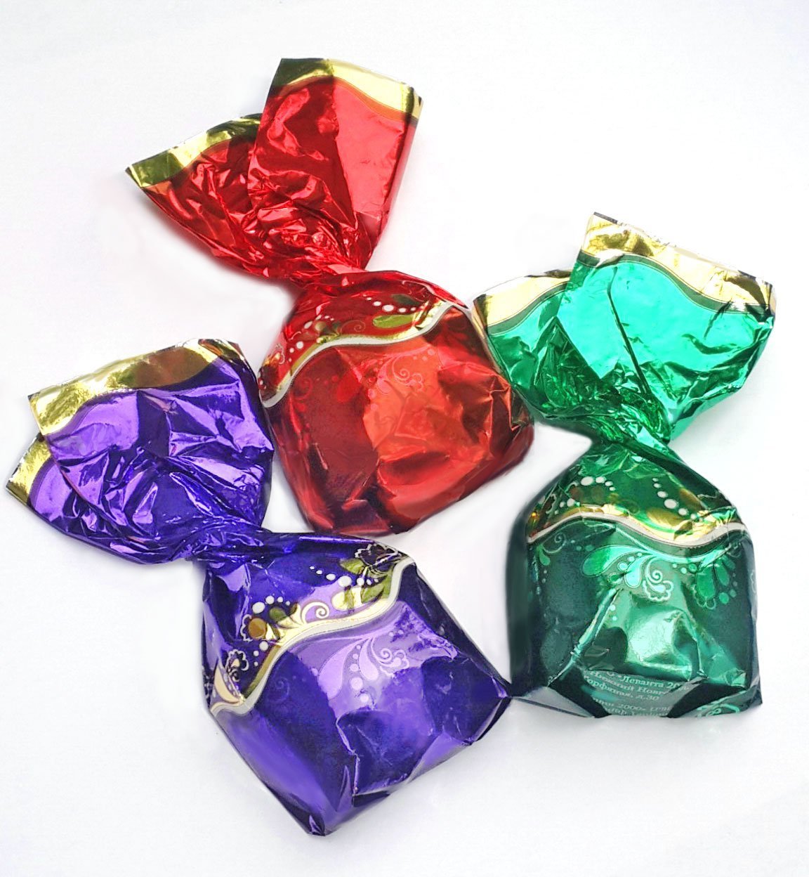 Конфеты в красивой обертке