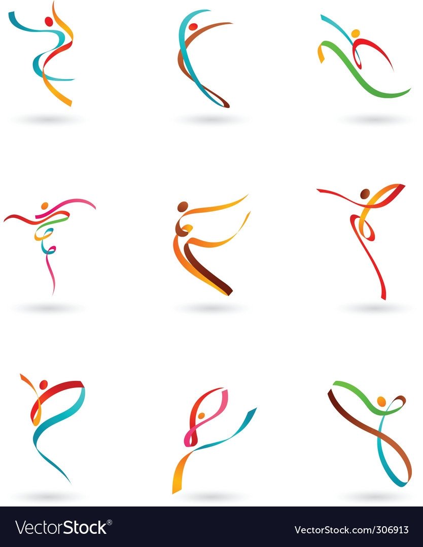 Фигура танец логотип