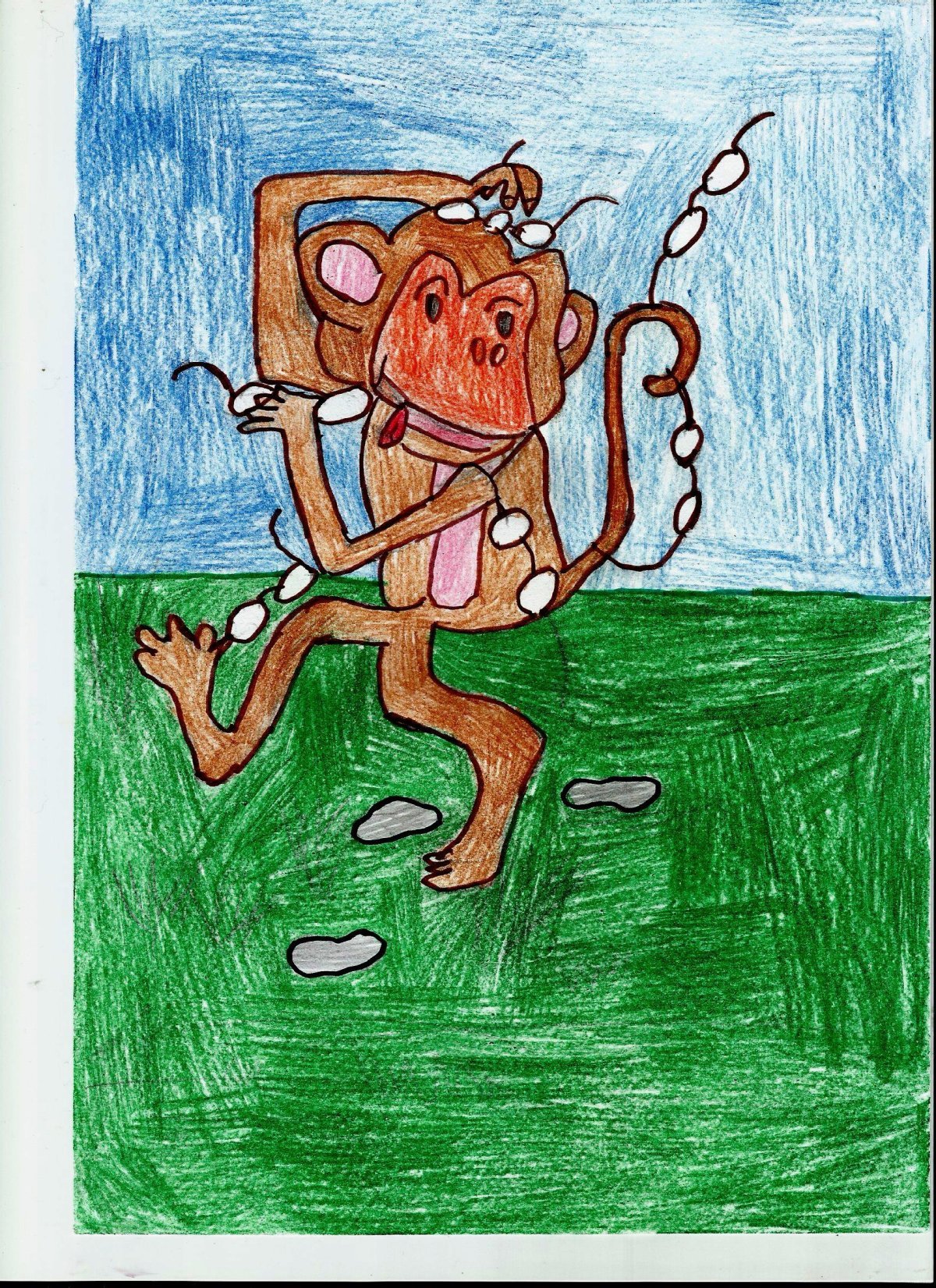 Диафильм мартышка и очки