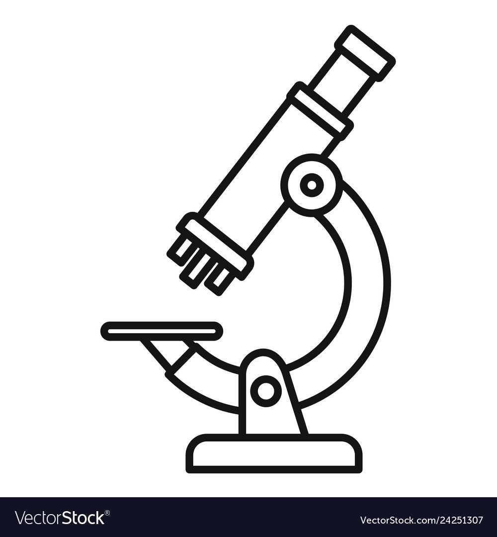 Микроскоп очертания