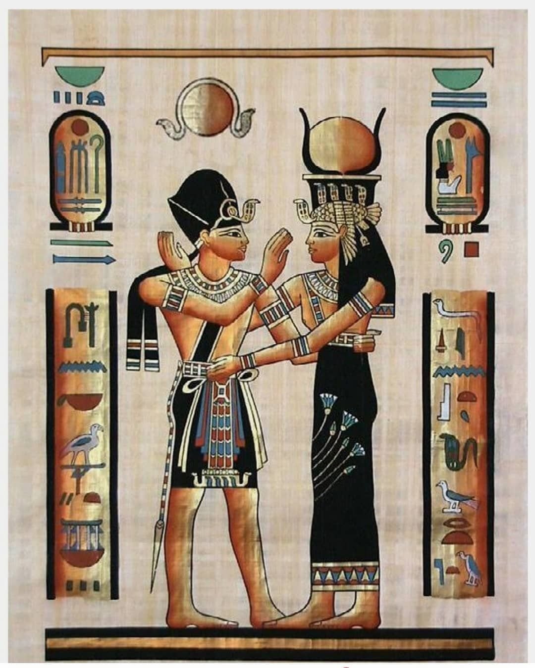 Египетские фрески Анубис