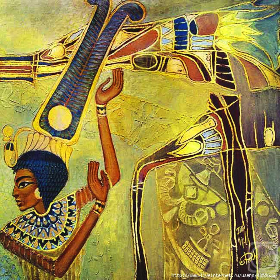 Жители древнего Египта