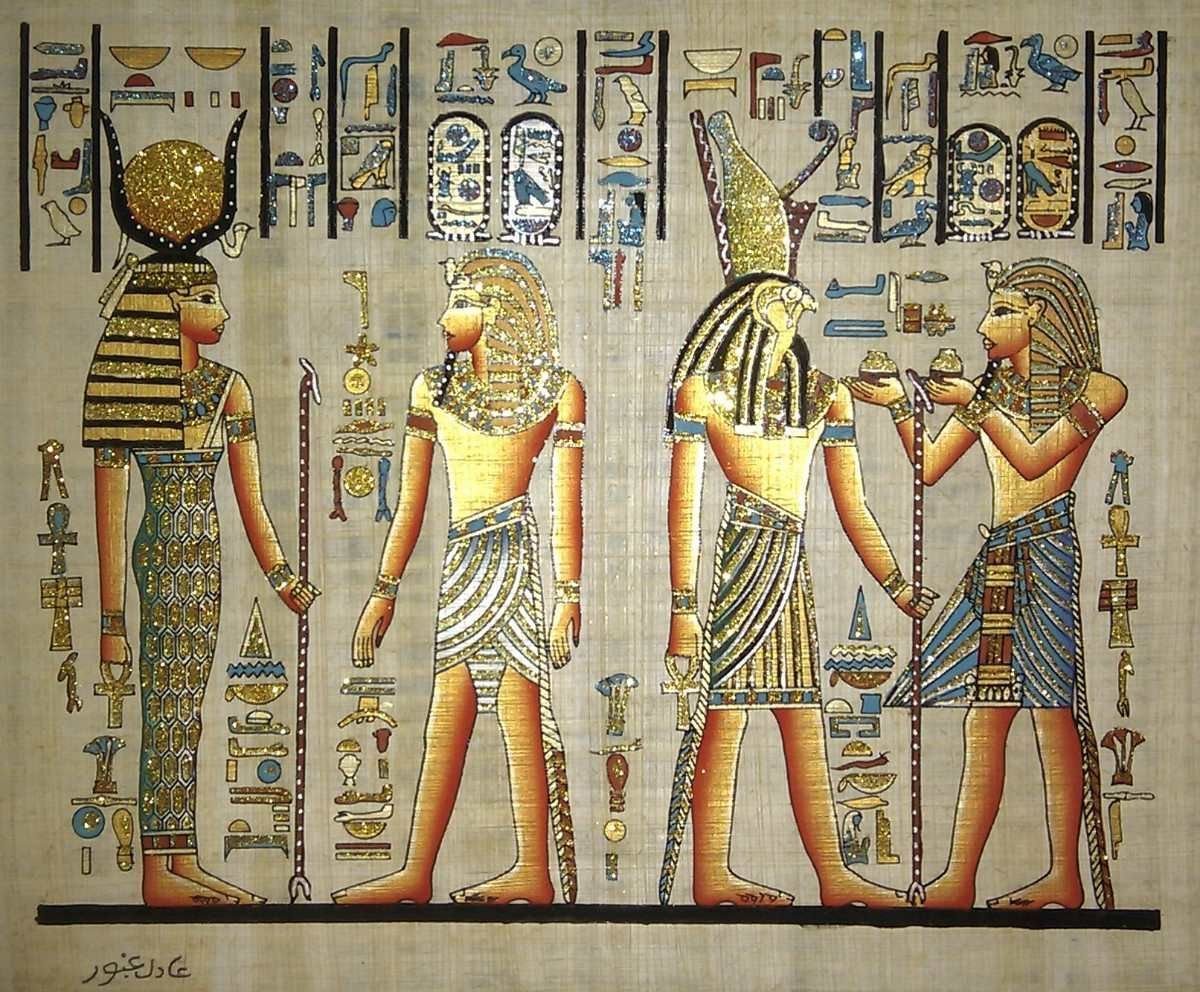 Древний Египет красивые рисунки