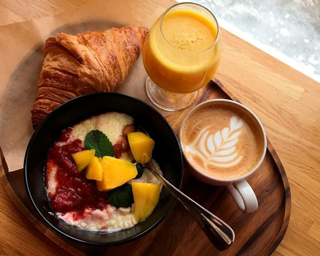 Вкусный и красивый завтрак