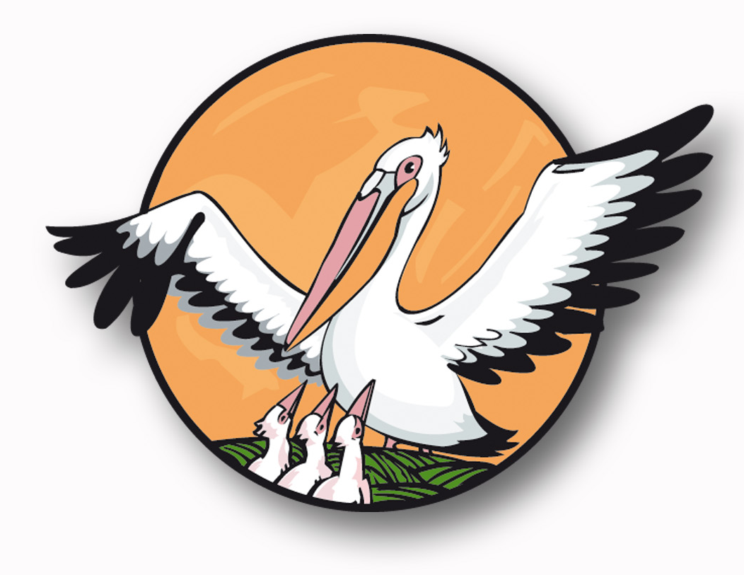 Пеликан логотип учитель года