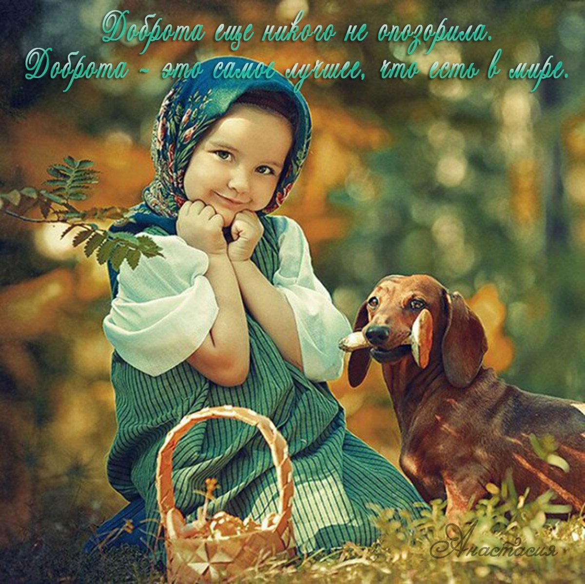 Божьего благословения на день грядущий