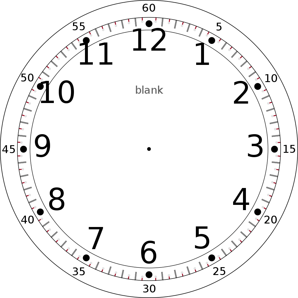 Часы циферблат