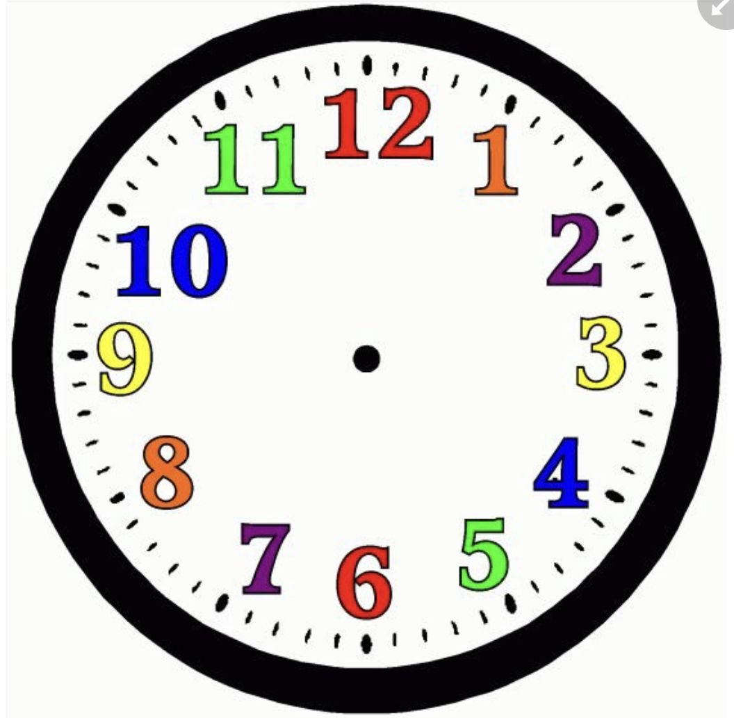 Часы для дошкольников
