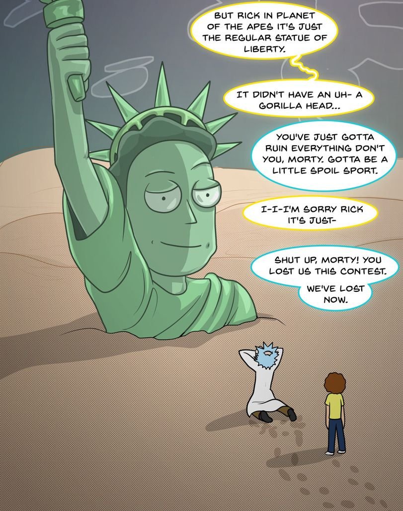 Рик и Морти Мем приключение на 20 минут