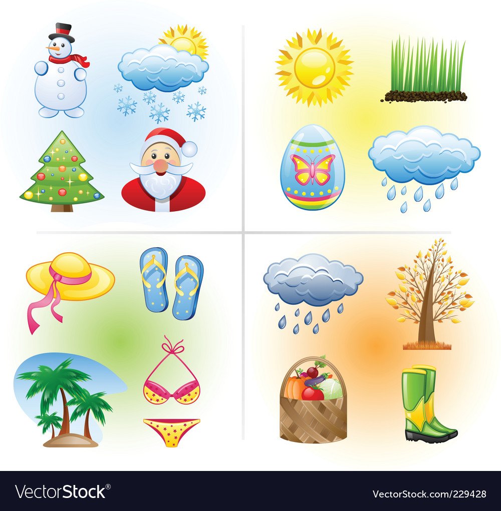 Символы времен года