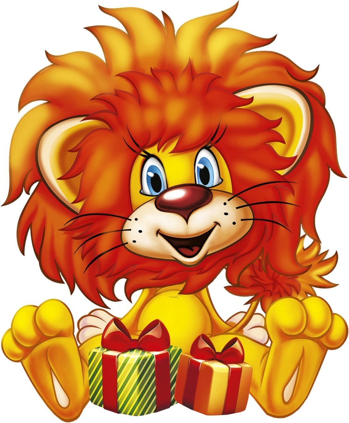 Львенок из мультика