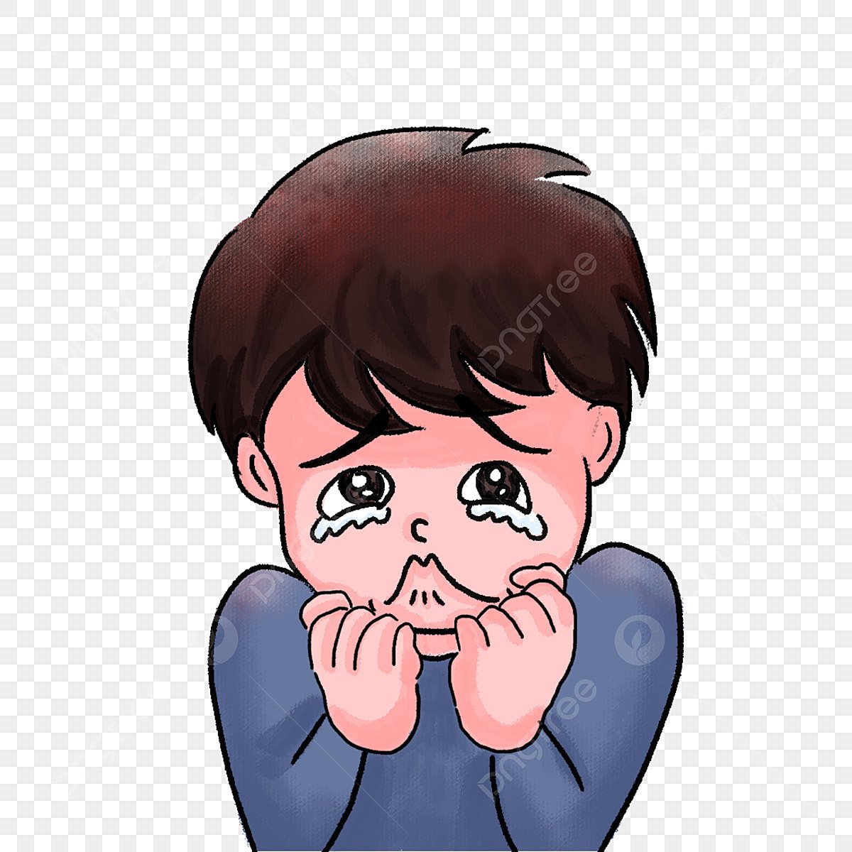 Девочка с надутыми губами