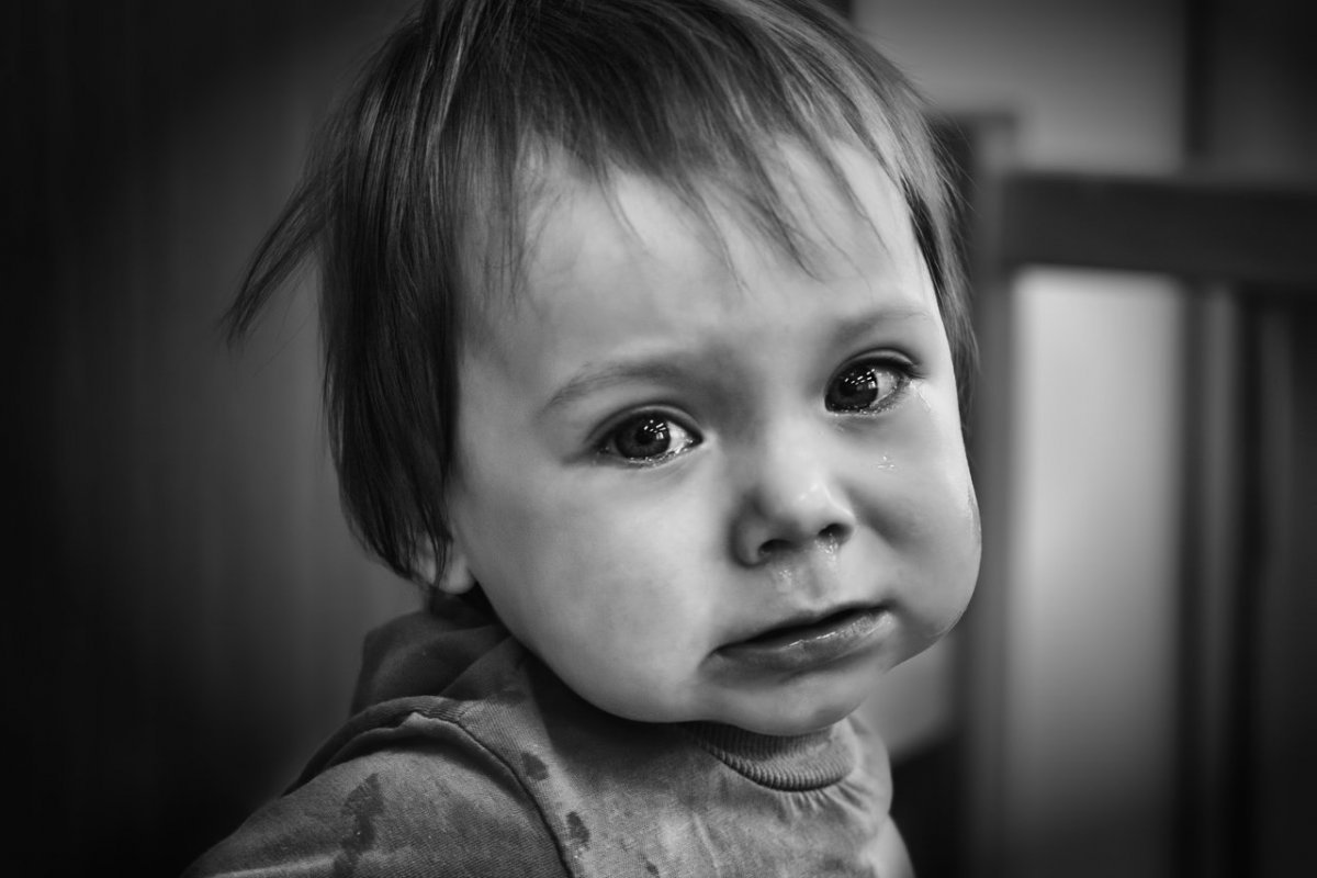 Обиженная девочка