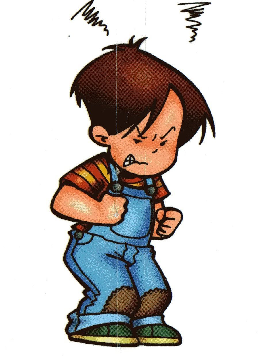 Обиженный мальчик