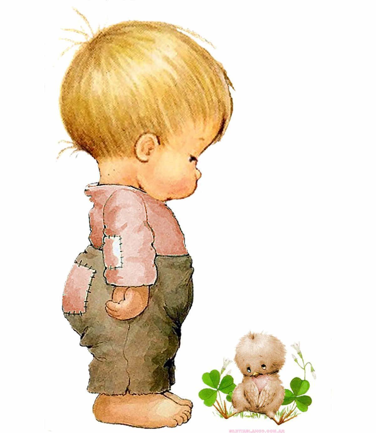 Ребенок отвернулся