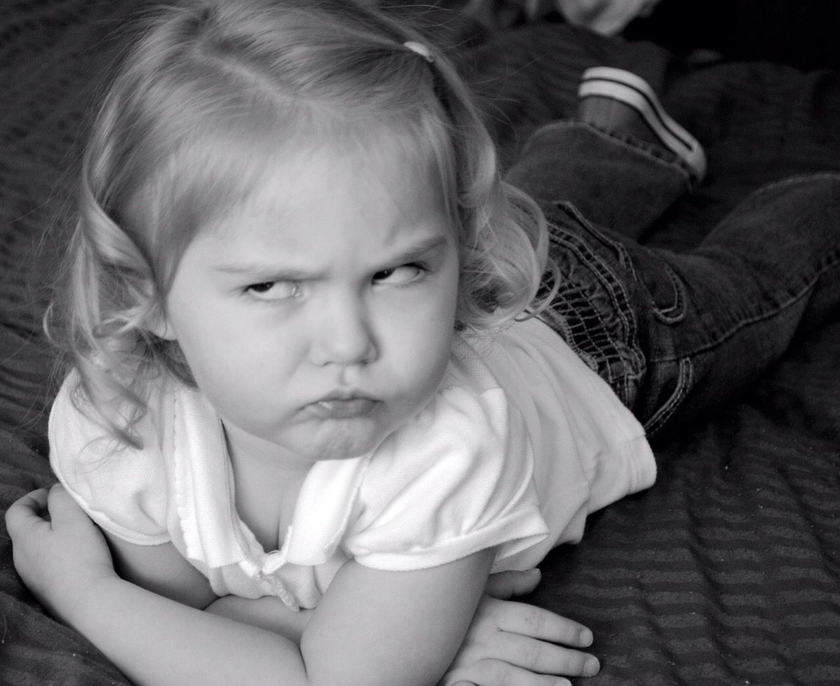 Обиженный ребенок