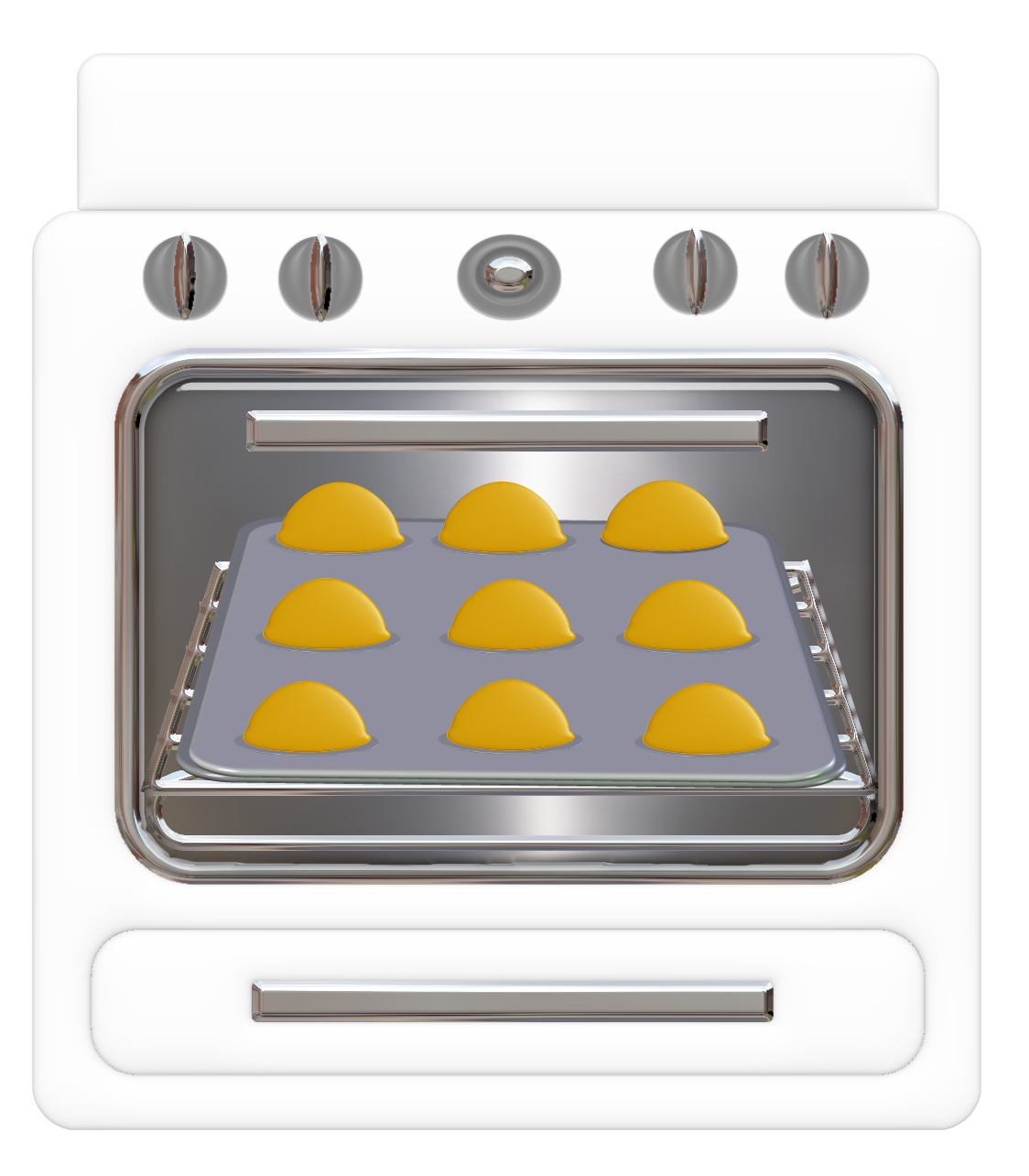 Наклейка духовка для детской кухни