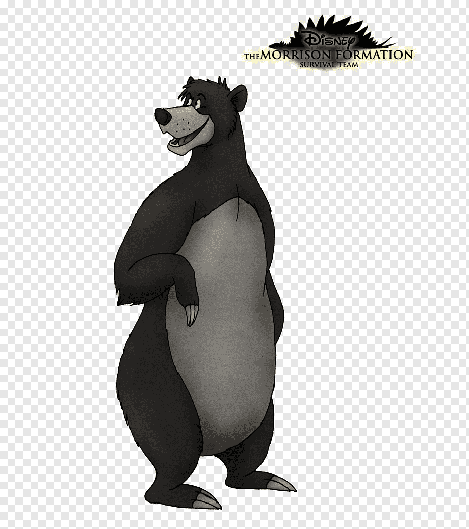 Медведь балу из Маугли вектор