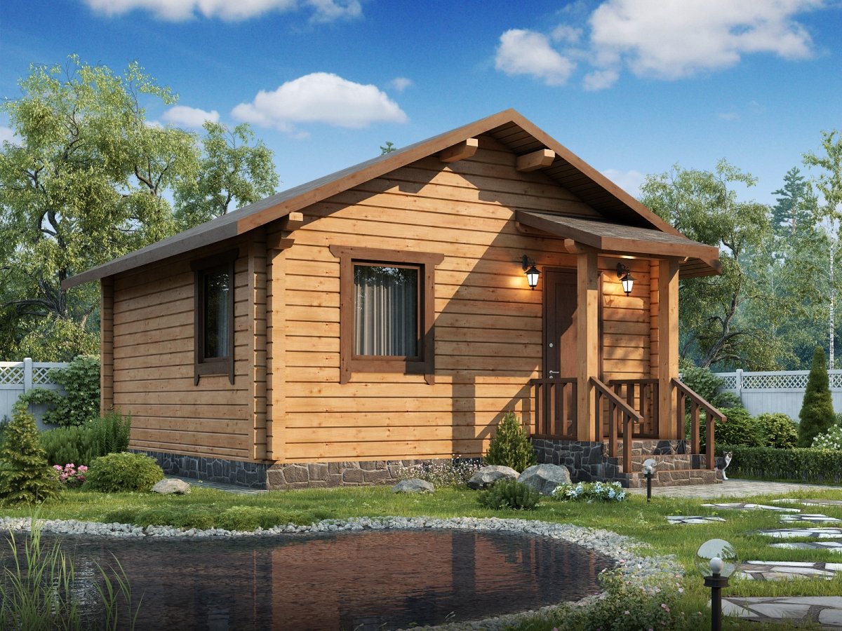 Бревенчатая баня