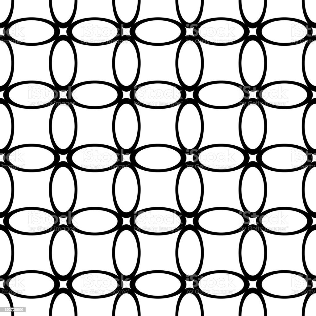 Узор из эллипсов