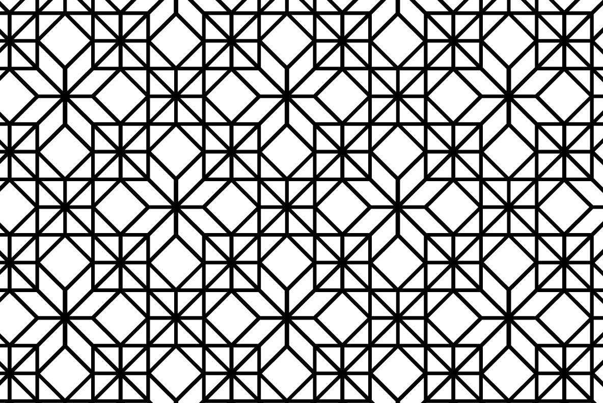 Геометрический орнамент сетка