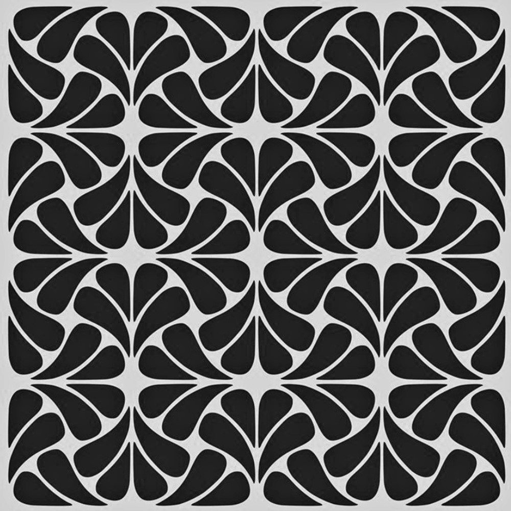 Сетчатый орнамент в прямоугольнике