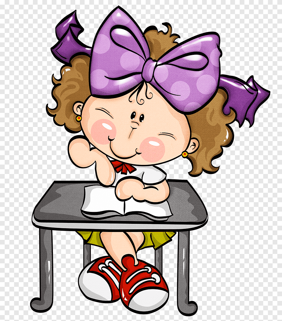 Веселая ученица