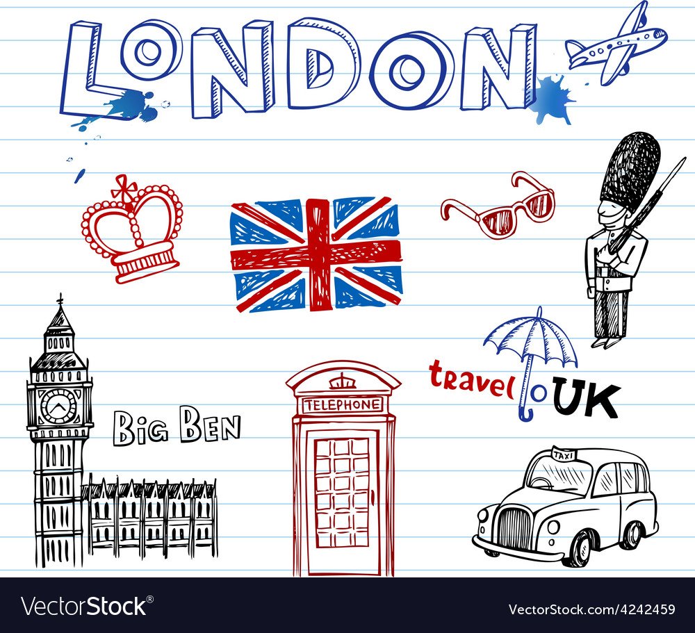 Иллюстрация Лондон Шерлок