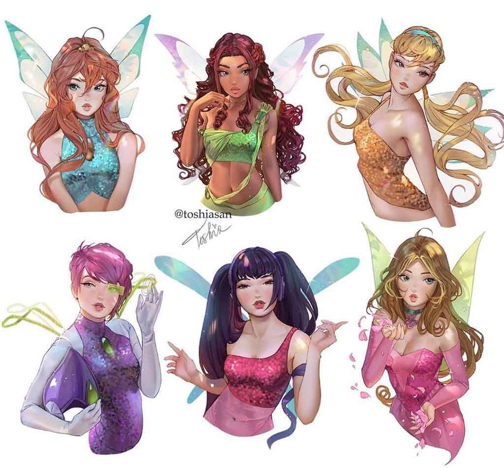 Винкс арты из инстаграмма