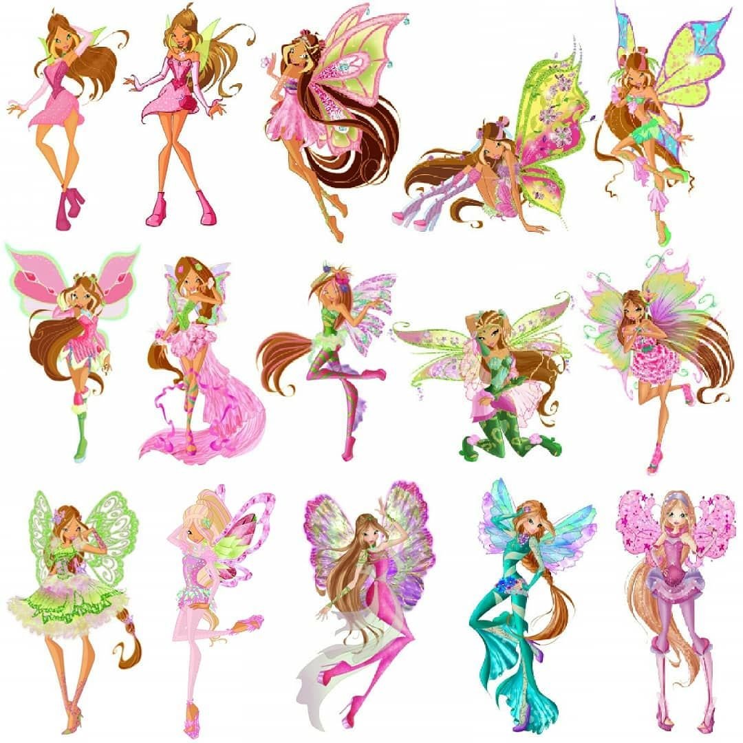 Флора Винкс превращения