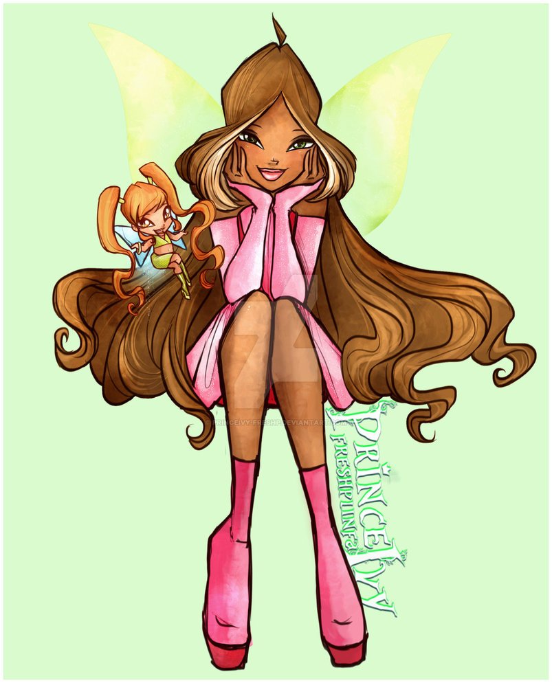 Клуб Винкс аниме Флора