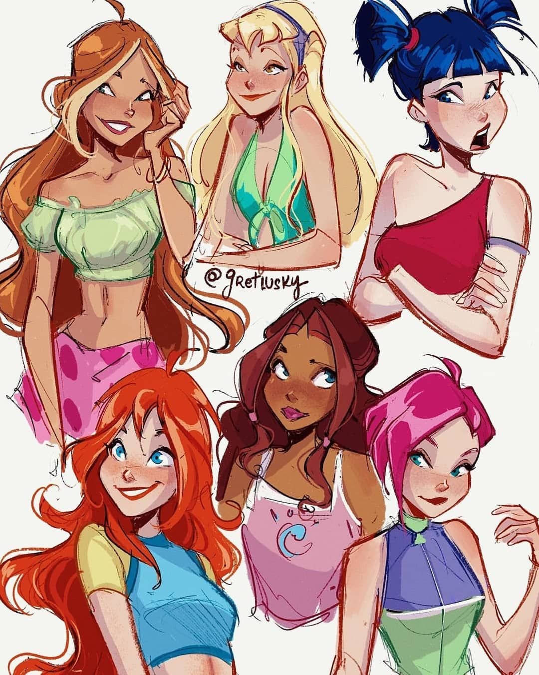 Клуб Винкс хуманизация