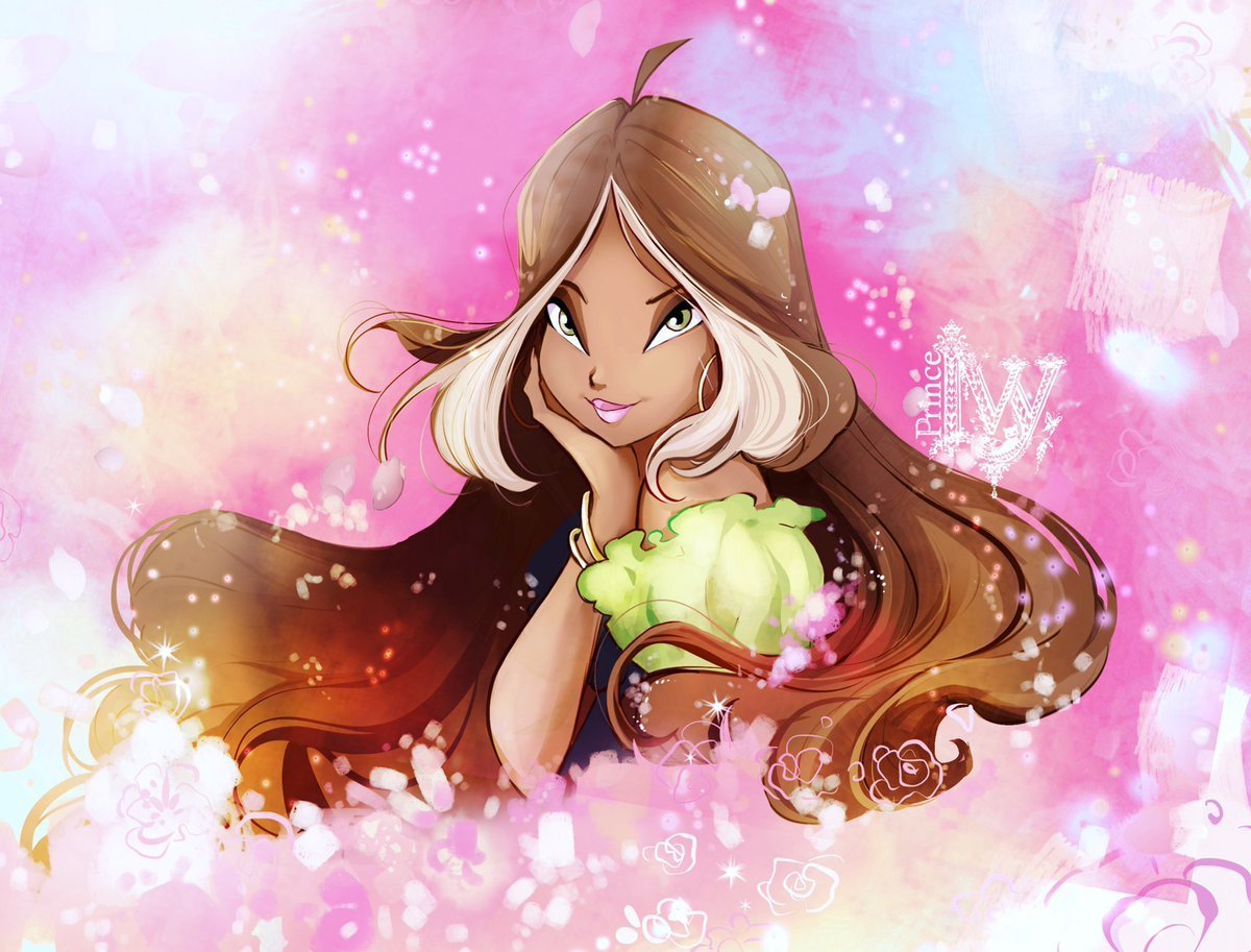 Winx Flora Enchantix Art