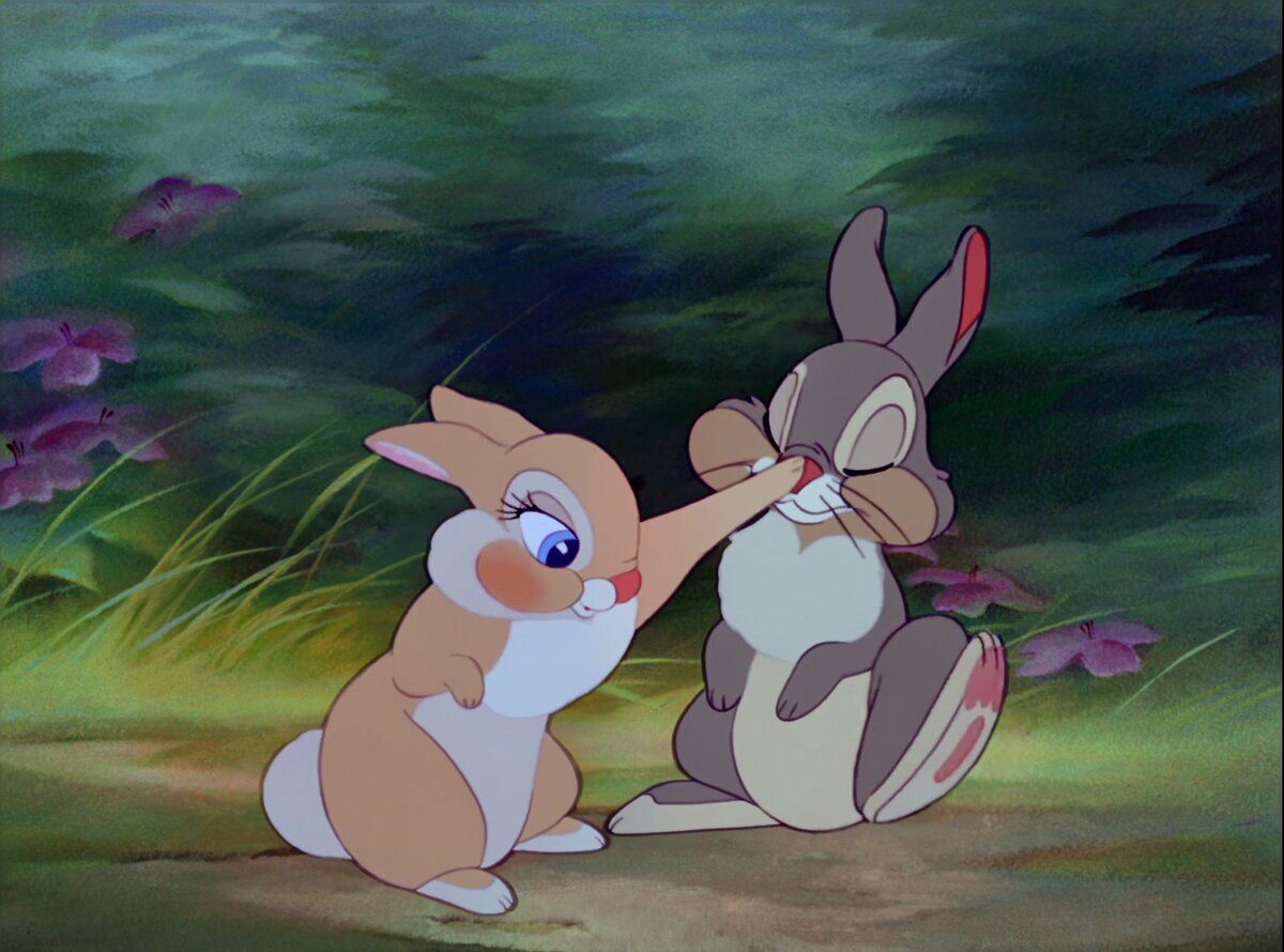 Кролик из мультика Бэмби